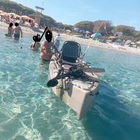 kayak pesca a pedali