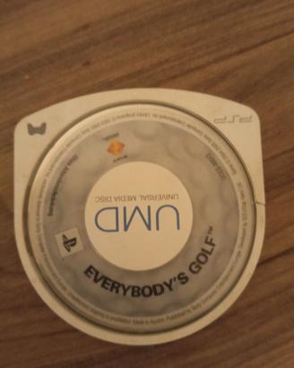 EVERYNODY'S GOLF per psp