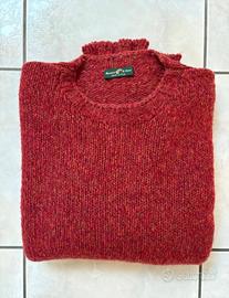 Maglione rosso uomo