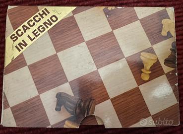 Confezione scacchi in legno