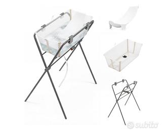 Stokke Kit Flexi Bath Sandy Beige con Stand e supp