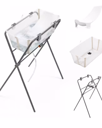 Stokke Kit Flexi Bath Sandy Beige con Stand e supp