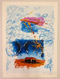 Quadro serigrafia Schifano 50x70 impressione astra