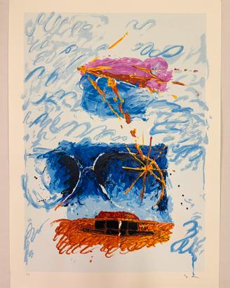 Quadro serigrafia Schifano 50x70 impressione astra