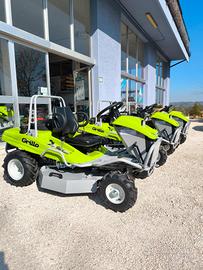 trattorino rasaerba tagliaerba trincia erba Grillo