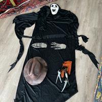 Vestito halloween Scream e Nightmare