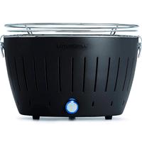 Lotusgrill barbecue nero con ventola a batteria