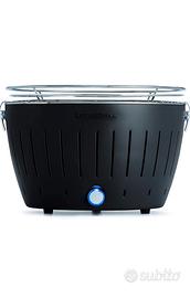 Lotusgrill barbecue nero con ventola a batteria