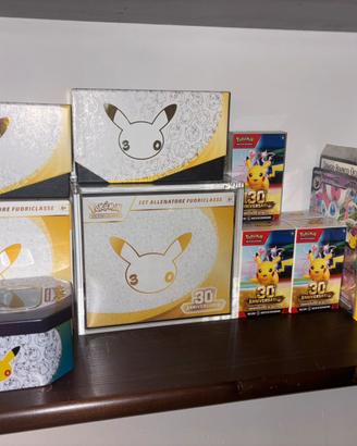 POKEMON 30 ANNIVERSARIO ITA -vendute singolarmente