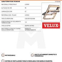 VELUX lucernario + scossalina 