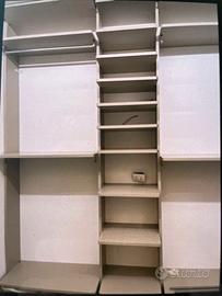 struttura per cabina guardaroba