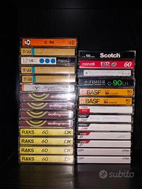 35 musicassette varie marche anni 70/80/90