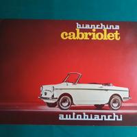 Bianchina cabriolet  depliant  brochure