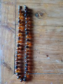 Collana Vintage in Ambra / Resina Naturale (64g)