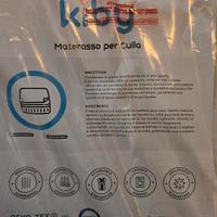 kiby Materassino Foam per culla Next to Me