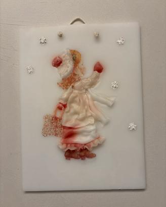 Quadro decorativo in cera artigianale 3D