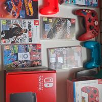 switch + giochi + accessori