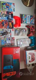 switch + giochi + accessori