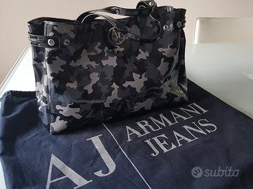 Borsa in vernice ARMANI JEANS originale
