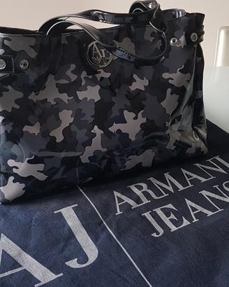 Borsa in vernice ARMANI JEANS originale