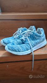 Scarpe champion con lacci da donna azzurre