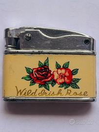 Accendino automatico vintage "Wild Irish Rose"