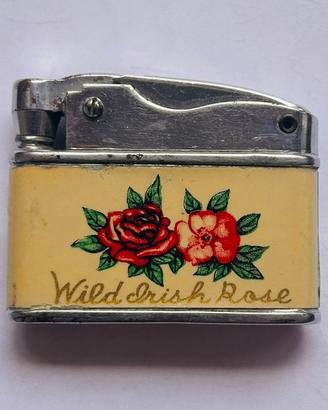 Accendino automatico vintage "Wild Irish Rose"