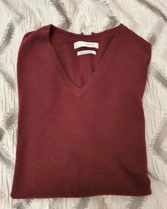 Maglione uomo bordeaux