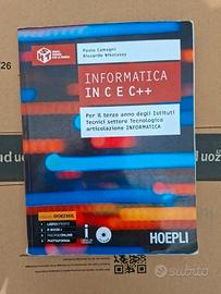 Informatica in C e C++ per il terzo_9788820366285