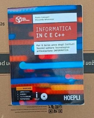 Informatica in C e C++ per il terzo_9788820366285