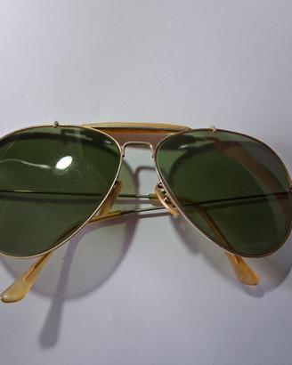 Ray-Ban anni 70 lenti verdi molto belli