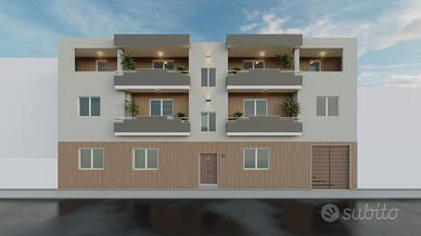 Quartucciu. Quadrivano di nuova costruzione