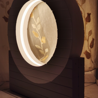 Lampada led a cerchio di luce