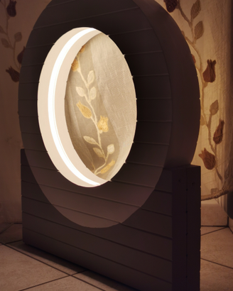 Lampada led a cerchio di luce