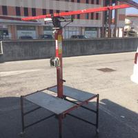 Alzalastre cartongesso o sollevatore pannelli