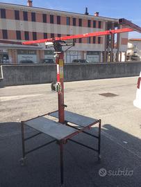 Alzalastre cartongesso o sollevatore pannelli