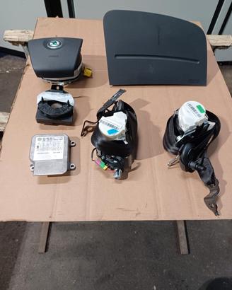 KIT AIRBAG Skoda Fabia 1.4 Tdi 1C0909605K