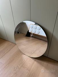 Specchio rotondo bagno LED 85cm