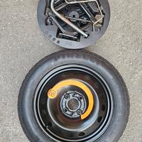 Ruotino 125/80 R15 + cric e chiave