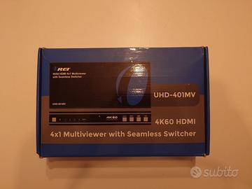 OREI 4K UHD-401MV Multiviewer - 4 entrate 1 uscita