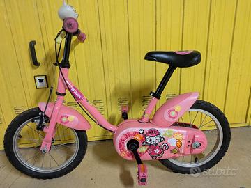 bicicletta btwin bambina raggio 14