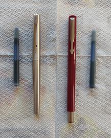 Due Penne Stilografiche Parker vintage NUOVE
