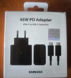 Caricabatterie Originale Samsung EP-TA845 45w Nero