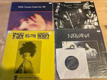 Vinili LP Cure Siouxsie Springsteen Nirvana Nico..