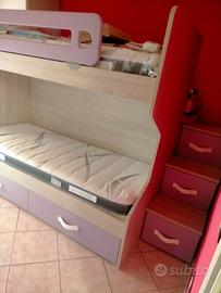 Letto con soppalco