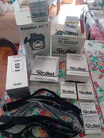 lotto rollei sl2000 / sl 3003 nuova con accessori