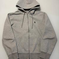 Ralph Lauren felpa con zip grigia Taglia M