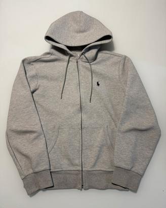 Ralph Lauren felpa con zip grigia Taglia M