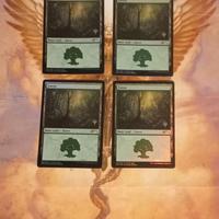 Magic the gathering 'Forest' Core set 2020 promo 4