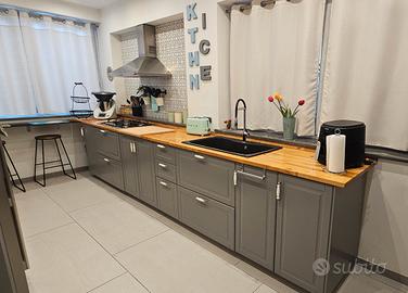 cucina moderna completa stile shabby/industrial 